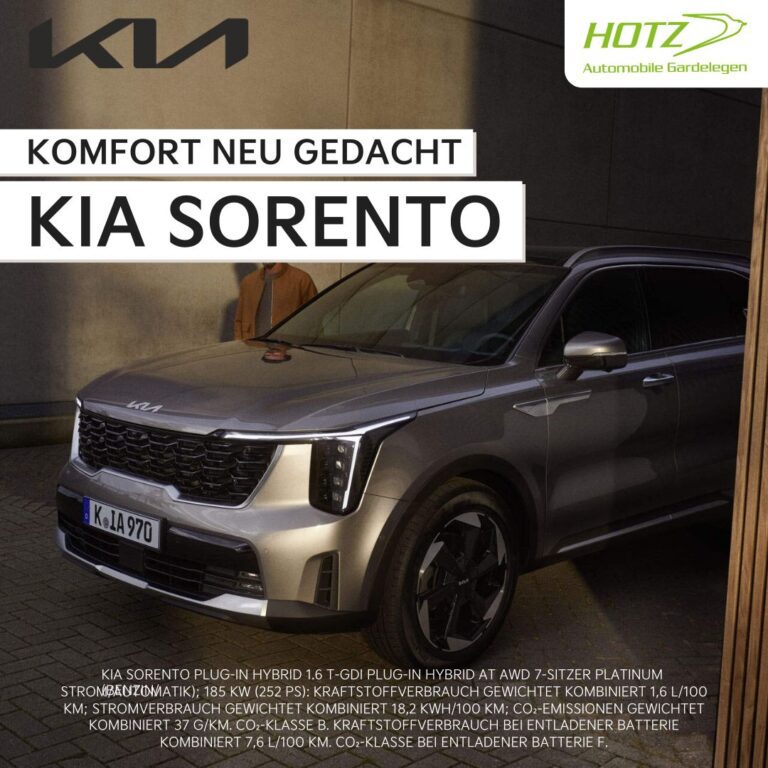 Kia Sorento Neuwagen